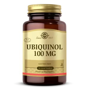 کپسول و مکمل یوبی کینول Ubiquinol سولگار 100 میلیگرم 50 عددی