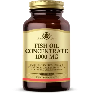 کنستانتره روغن ماهی Fish Oil Concentrate سولگار 1000 میلیگرم
